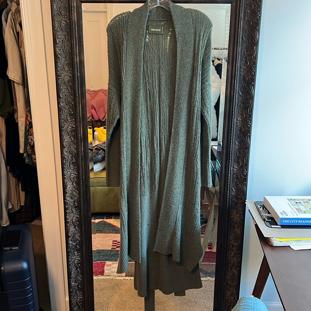 Zadig & Voltaire Rosany C Destroy Cardigan
